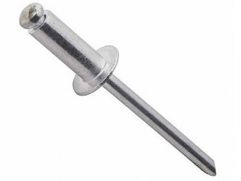 Заклепка вытяжная, сталь/сталь 4.8x18 (300шт)  18